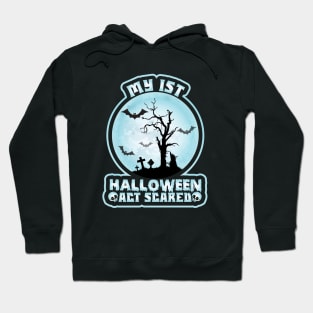 Kids My 1st Halloween Act Scared Costume Hoodie